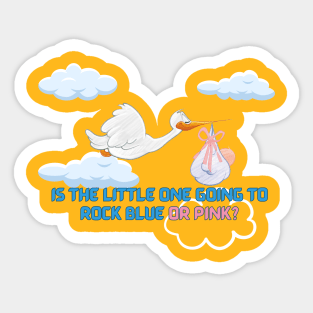 Baby shower party Sticker